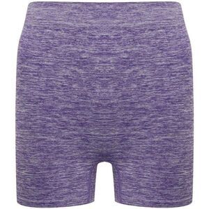 Tombo Womens/Ladies Seamless Shorts / Purple Marl
